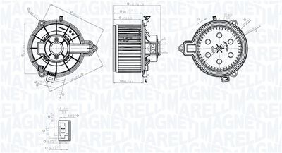 Salona ventilators MAGNETI MARELLI 069412782010
