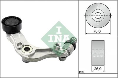 Siksnas spriegotājs, Ķīļsiksna Schaeffler INA 534 0596 10