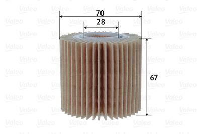 Eļļas filtrs VALEO 586606