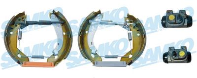 Комплект тормозных колодок SAMKO KEG180