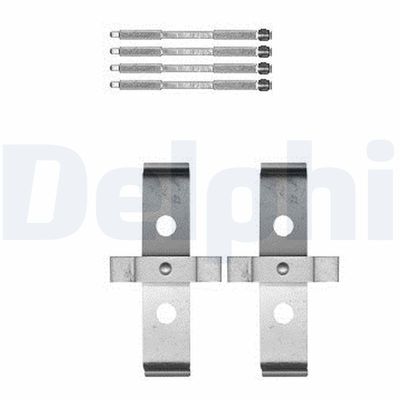 Piederumu komplekts, Disku bremžu uzlikas DELPHI LX0595