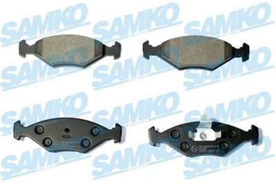 Bremžu uzliku kompl., Disku bremzes SAMKO 5SP679