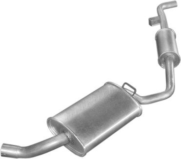 Izplūdes gāzu trokšņa slāpētājs (pēdējais) POLMO 33.07