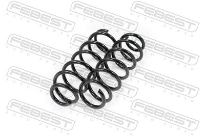 Комплект ходовой части, пружины FEBEST 2508-001R-KIT