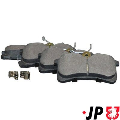 Комплект тормозных колодок, дисковый тормоз JP GROUP 4863701510