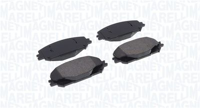 Bremžu uzliku kompl., Disku bremzes MAGNETI MARELLI 363916061227
