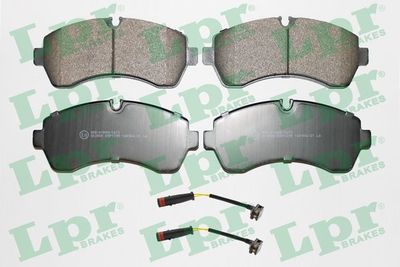 Комплект тормозных колодок, дисковый тормоз LPR 05P1295A