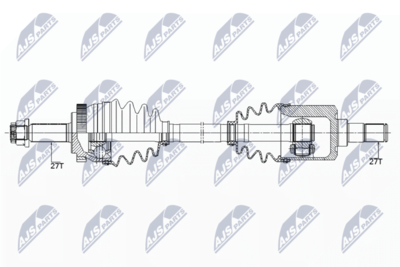 Приводной вал NTY NPW-KA-352