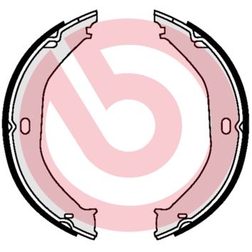 Bremžu loku kompl., Stāvbremze BREMBO S 37 505