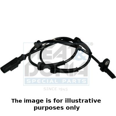 Датчик, частота вращения колеса MEAT & DORIA 90312E