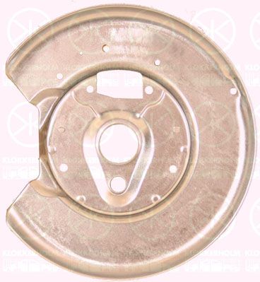 Отражатель, диск тормозного механизма KLOKKERHOLM 9036878