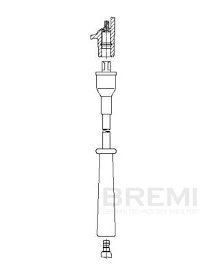 Augstsprieguma vads BREMI 3A34/75
