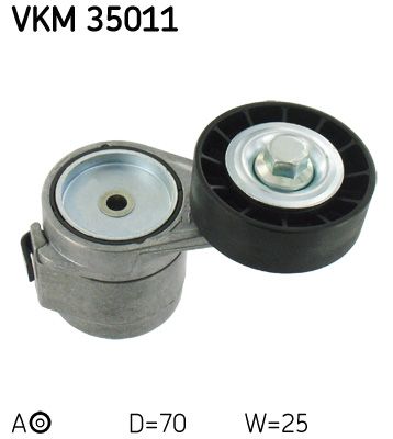 Натяжитель ремня, клиновой зубча SKF VKM 35011