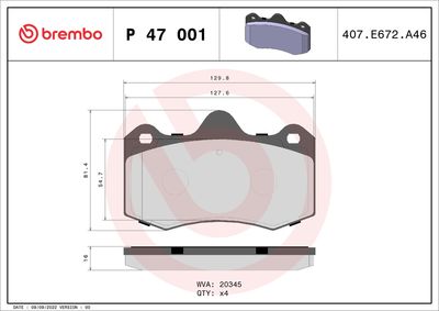 klocki ham. LOTUS BREMBO P 47 001