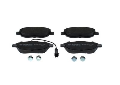 Комплект тормозных колодок, дисковый тормоз BOSCH 0 986 TB2 961