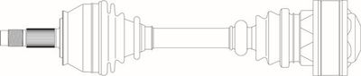 Приводной вал GENERAL RICAMBI AR3090