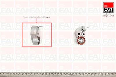 Натяжной ролик, ремень ГРМ FAI AutoParts T1163