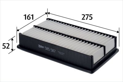 Воздушный фильтр VALEO 585587