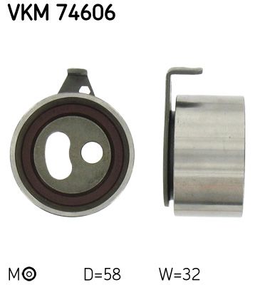 Натяжной ролик, ремень ГРМ SKF VKM 74606