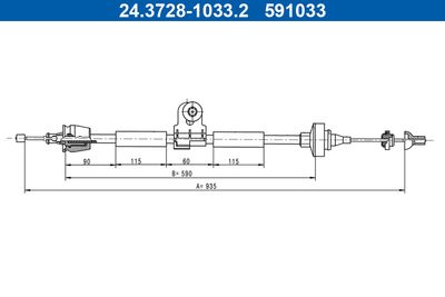 Trose, Sajūga pievads ATE 24.3728-1033.2