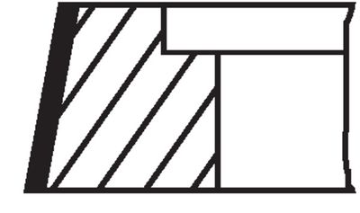 Комплект поршневых колец MAHLE 504 36 N0