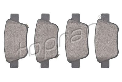 Bremžu uzliku kompl., Disku bremzes TOPRAN 600 597