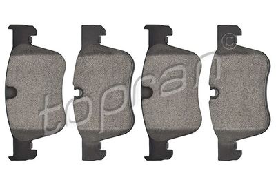 Bremžu uzliku kompl., Disku bremzes TOPRAN 723 632