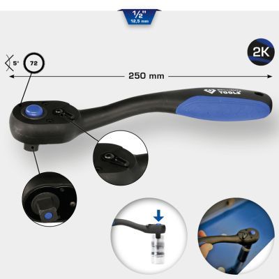 KS TOOLS BT022900 Uzgriežņu atslēga ar
