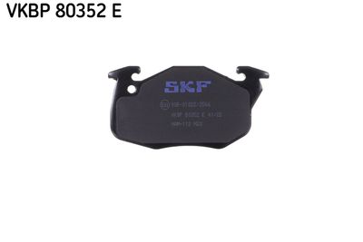 Комплект тормозных колодок, дисковый тормоз SKF VKBP 80352 E