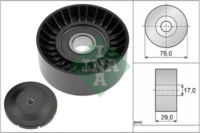 Parazīt-/Vadrullītis, Ķīļrievu siksna Schaeffler INA 532 0536 10
