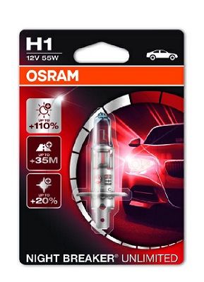 Kvēlspuldze, Tālās gaismas lukturis ams-OSRAM 64150NBU-01B