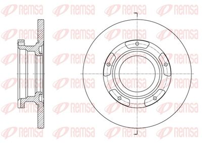 Тормозной диск REMSA 61564.00