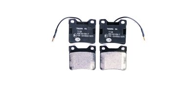 Bremžu uzliku kompl., Disku bremzes HELLA 8DB 355 008-171