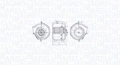 Вентилятор салона MAGNETI MARELLI 069412758010