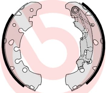 Комплект тормозных колодок BREMBO S 23 530