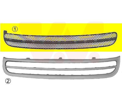 Ventilatora reste, Bampers VAN WEZEL 5803490