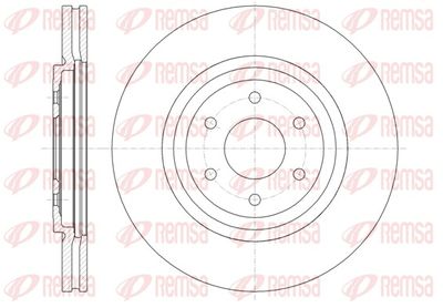 Тормозной диск REMSA 61348.10