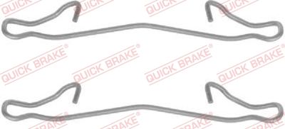 Piederumu komplekts, Disku bremžu uzlikas QUICK BRAKE 109-1121