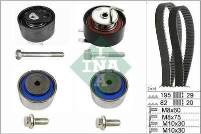 Комплект ремня ГРМ Schaeffler INA 530 0734 10
