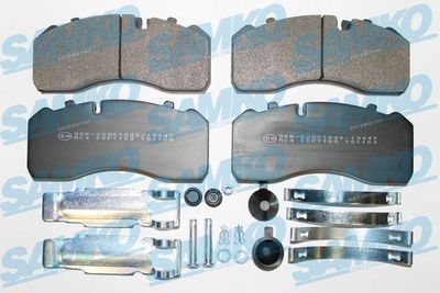 Bremžu uzliku kompl., Disku bremzes SAMKO 5SP1168K