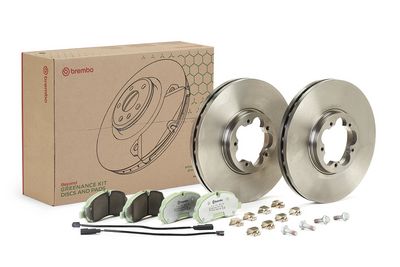 Комплект тормозов, дисковый тормозной механизм BREMBO KT 10 059