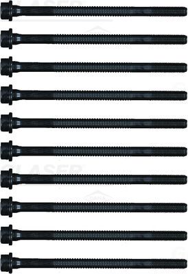 Комплект болтов головки цилидра GLASER T01025-00