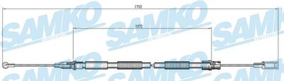Тросик, cтояночный тормоз SAMKO C0007B