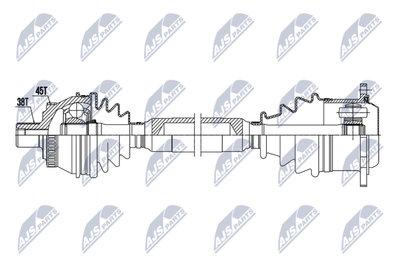 Приводной вал NTY NPW-AU-063