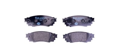 Bremžu uzliku kompl., Disku bremzes HELLA 8DB 355 025-121