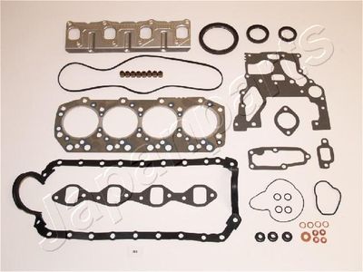 Комплект прокладок, двигатель JAPANPARTS KM-996