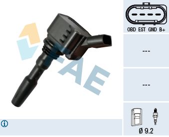 Aizdedzes spole FAE 80249