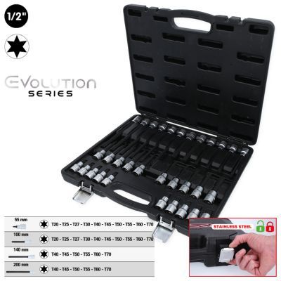 Muciņatslēgu komplekts KS TOOLS 911.4550