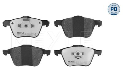 Bremžu uzliku kompl., Disku bremzes MEYLE 025 235 9018/PD