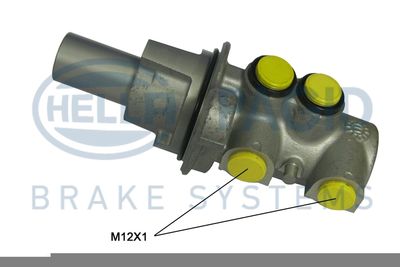 Galvenais bremžu cilindrs HELLA 8AM 355 505-741